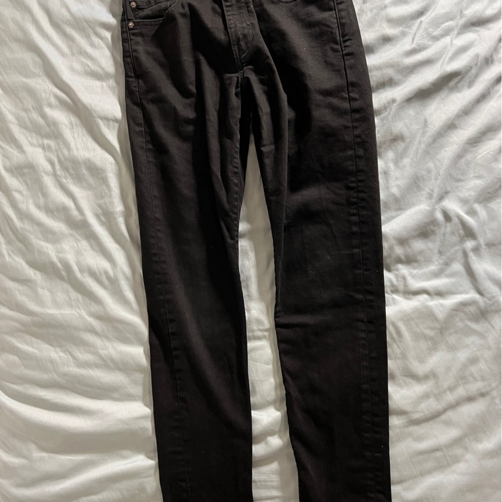 Levi’s men’s Black 512 29x32 Slim Tapered Jeans